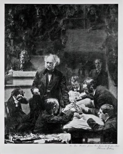 Grossova klinika, 1876. od Thomas Eakins