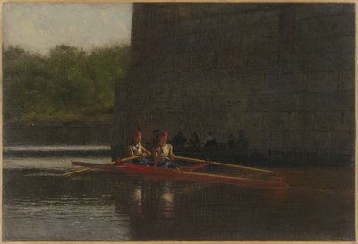 Veslaři (bratři Schreiberové) od Thomas Eakins