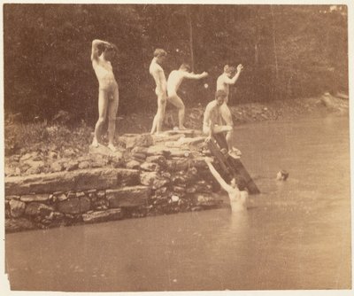 Thomas Eakins a studenti, c. 1883. od Thomas Eakins