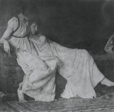 Neidentifikované modely v řeckých kostýmech, c. 1883. od Thomas Eakins