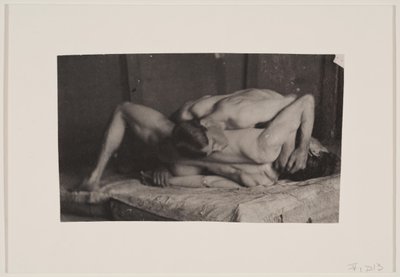 Zápasníci v Eakinsově studiu, c. 1899. od Thomas Eakins