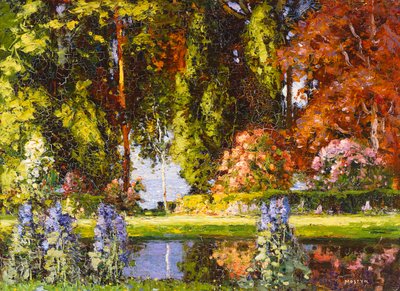 Zahrada u moře od Thomas Edwin Mostyn