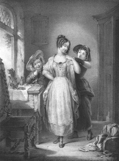 Příprava na 1. máj 1830 od Thomas Fairland