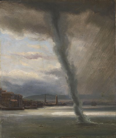 Vodní smršť v Neapolském zálivu od Thomas Fearnley