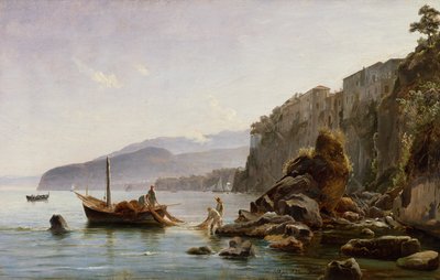 Rybáři v Sorrentu od Thomas Fearnley