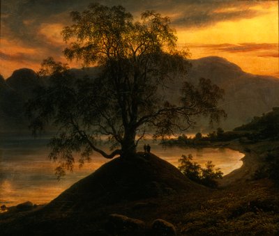 Slindrebirken od Thomas Fearnley