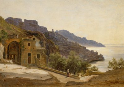 Terasa v Amalfi od Thomas Fearnley