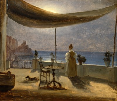 Terasa v Sorrentu od Thomas Fearnley