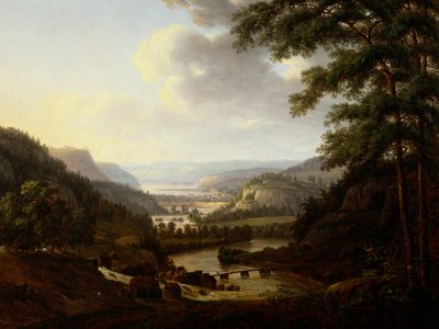 Pohled na Tistedal od Thomas Fearnley