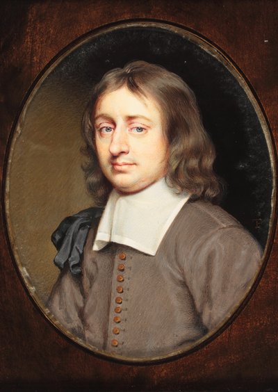 Christopher Simpson (akvarel na pergamenu) od Thomas Flatman