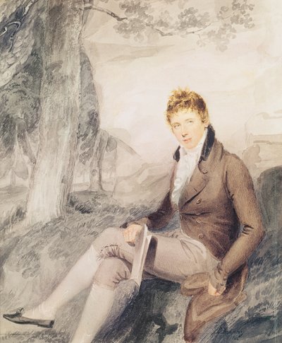 Portrét Henry John Temple (1784-1865) 3. vikomt Palmerston, 1802 od Thomas Frank Heaphy