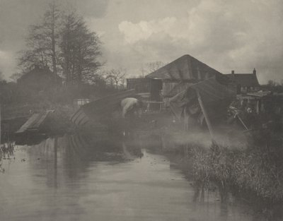 Loděnice v Norfolku, 1886 (foto) od Thomas Frederick Goodall