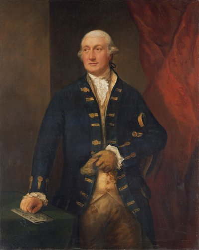 Admirál Thomas Graves, 1785 od Thomas Gainsborough