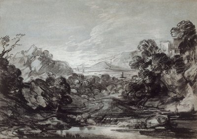Pohled na pobřeží od Thomas Gainsborough