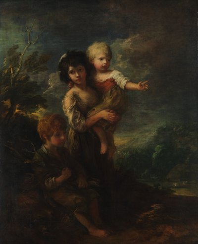 Cottage Children The Wood Gatherers, 1787. od Thomas Gainsborough