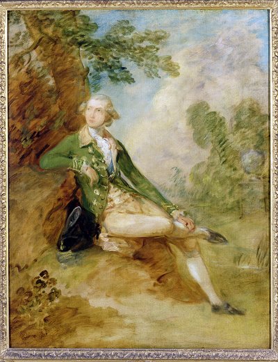 Edward Augustus, vévoda z Kentu, cca 1787 od Thomas Gainsborough