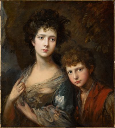 Elizabeth a Thomas Linleyovi od Thomas Gainsborough