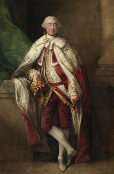 James, 8. hrabě z Abercornu od Thomas Gainsborough