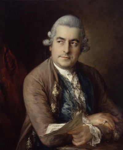 Johann Christian Bach od Thomas Gainsborough