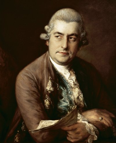 Johann Christian Bach, 1776 od Thomas Gainsborough