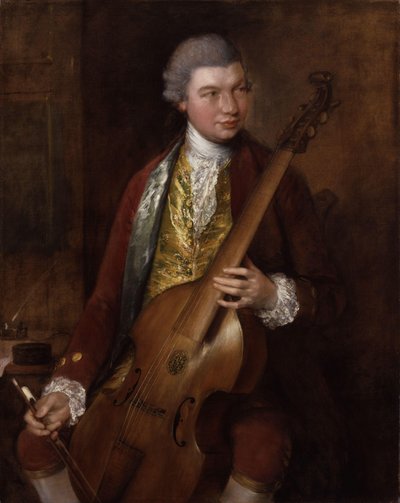 Karl Friedrich Abel od Thomas Gainsborough
