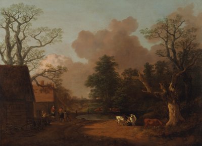 Krajina s dojičkou, mezi 1754 a 1756. od Thomas Gainsborough