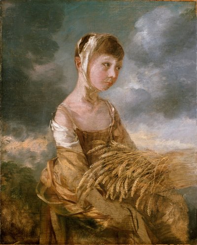 Margaret Gainsboroughová paběrkování, konec 50. let 18. století od Thomas Gainsborough