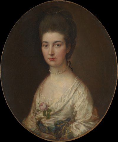 Paní Ralph Izard Alice De Lancey, 174647-1832. od Thomas Gainsborough