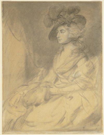 paní Sarah Siddonsová od Thomas Gainsborough