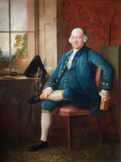 Portrét Matthewa Halea 1728-86, 1763. od Thomas Gainsborough