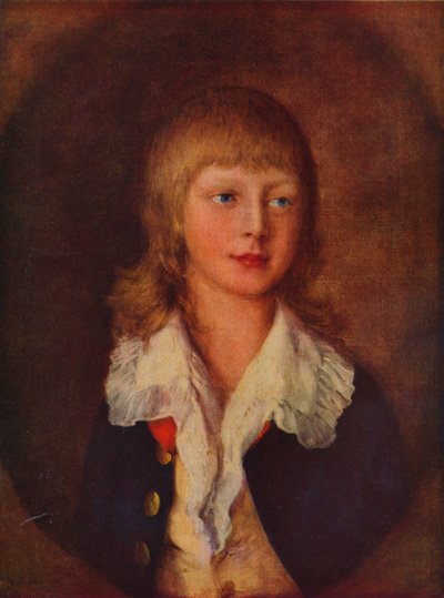 Portrét Adolpha, vévody z Cambridge, na sobě Windsorskou uniformu, 18. století od Thomas Gainsborough