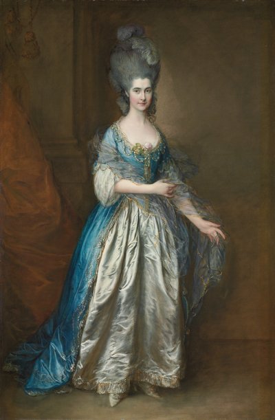 Portrét paní William Villebois od Thomas Gainsborough