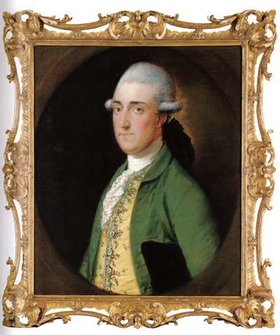 Portrét Walwyn Graves z Mickleton Manor, Gloucestershire od Thomas Gainsborough