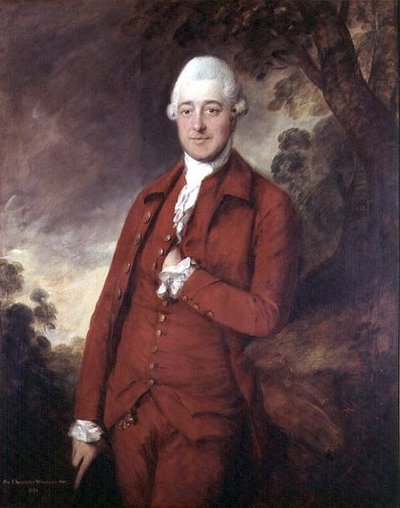 Sir Christopher Whichcote od Thomas Gainsborough
