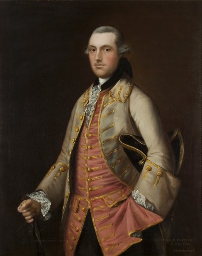 William Leyborne Leyborne, kolem roku 1763 (olej na plátně) od Thomas Gainsborough
