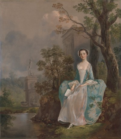 Portrét ženy od Thomas Gainsborough RA