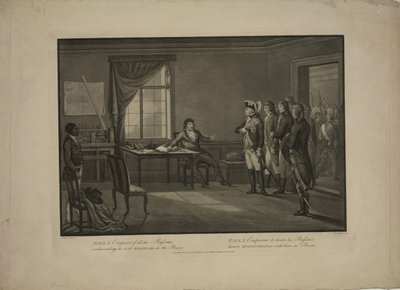Císař Pavel I. blahosklonně navštívil Kosciusko ve vězení od Thomas Gaugain