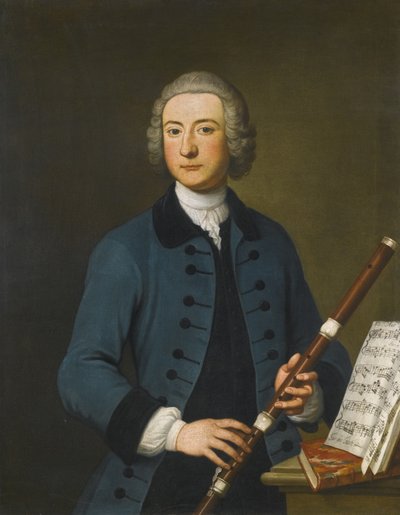 Portrét Lewise Christiana Austina Granoma, 1743 od Thomas Gibson