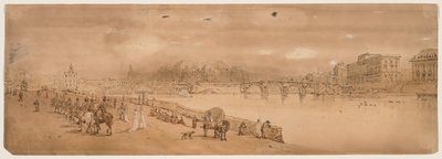 Výběr dvaceti nejmalebnějších pohledů v Paříži, 1802. od Thomas Girtin