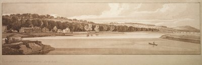 Výběr dvaceti nejmalebnějších pohledů v Paříži: Pohled na St. Cloud..., 1802. od Thomas Girtin