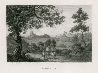Pohled na Woolwich od Thomas Girtin
