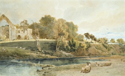 Opatství Bolton, Yorkshire od Thomas Girtin