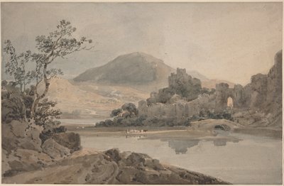 Hrad Conwy, severní Wales od Thomas Girtin
