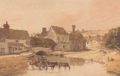 Vesnice Kirkstall, Yorkshire od Thomas Girtin
