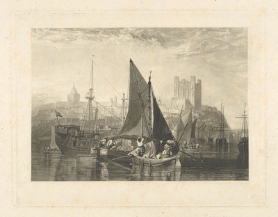 Rochester, na řece Medway od Thomas Goff Lupton