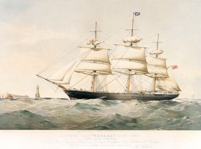 Litografie Clipper Ship 