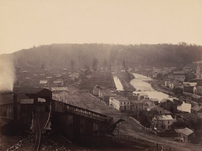 Archbald, Del.  Hudson Canal Co.,c. 1863-1865 (foto) od Thomas H. Johnson