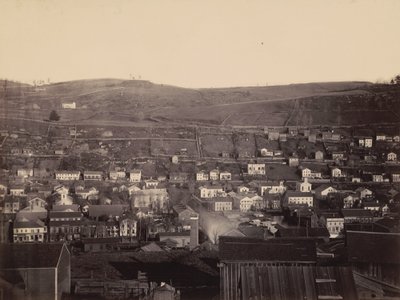 Honesdale, sekce 4, Del.  Hudson Canal Co.,c. 1863-1865 (foto) od Thomas H. Johnson