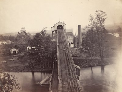 Von Storch Breaker, Del. & Hudson Canal Co., c. 1863-1865. od Thomas H. Johnson