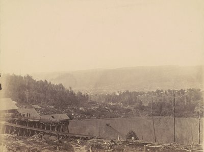 Von Storch Breaker, Del.  Hudson Canal Co.,c. 1863-1865 (foto) od Thomas H. Johnson